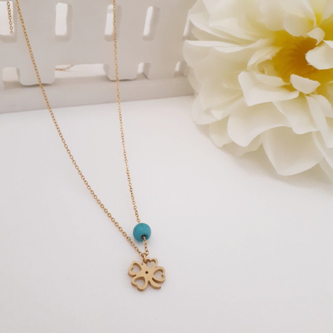 گردنبند کد7678 طرح طلا. استاینلس استیل. رنگ ثابت. آبکاری طلا. ضدحساسیت