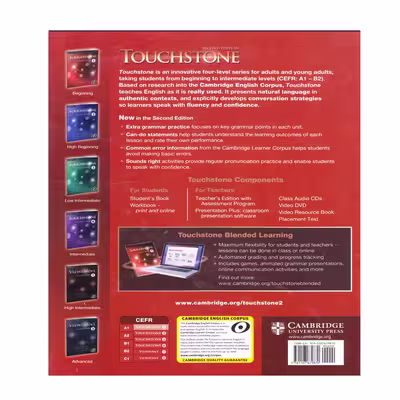کتاب Touchstone 1 اثر جمعی از نویسندگان انتشارات الوندپویان
