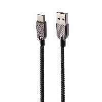 کابل تایپ سی فست شارژ Hatron HC205UC 24A 1m