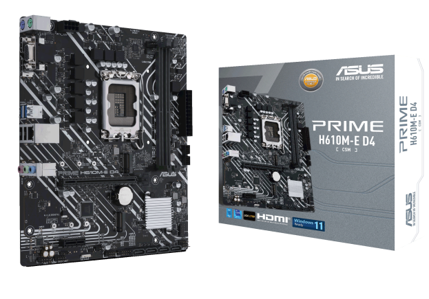 مادربرد ایسوس مدل PRIME H610M-E D4-CSM سوکت 1700