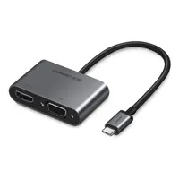 مبدل usb-C به VGA/HDMI یوگرین مدل CM162-50505