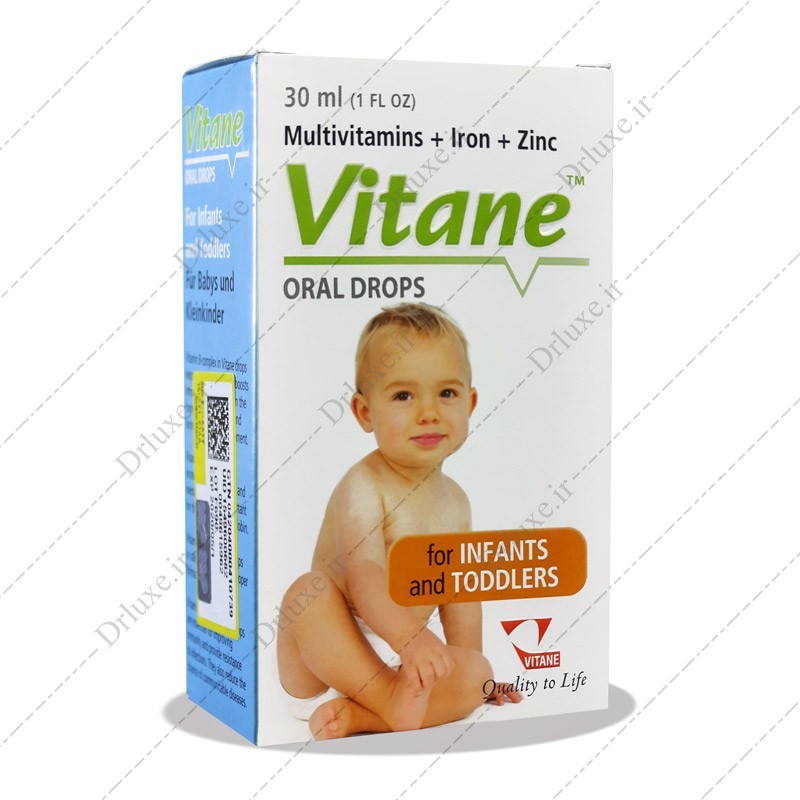 قیمت و خرید قطره مولتی ویتامین آهن   زینک ویتان 30 میلی لیتر