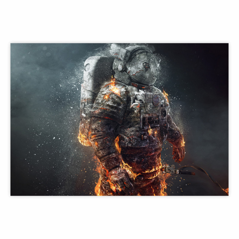 تابلو شاسی دنیای قاب مدل فضا نورد | دنیای قاب