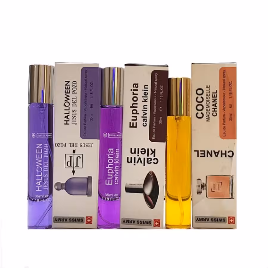 عطر جیبی مردانه سوییس آرمی مدل s 500 حجم 35 میلی لیتر مجموعه 3 عددی