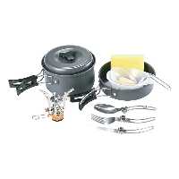 ظروف آشپزی و گاز کمپینگ گرین لاین Camping Cookware