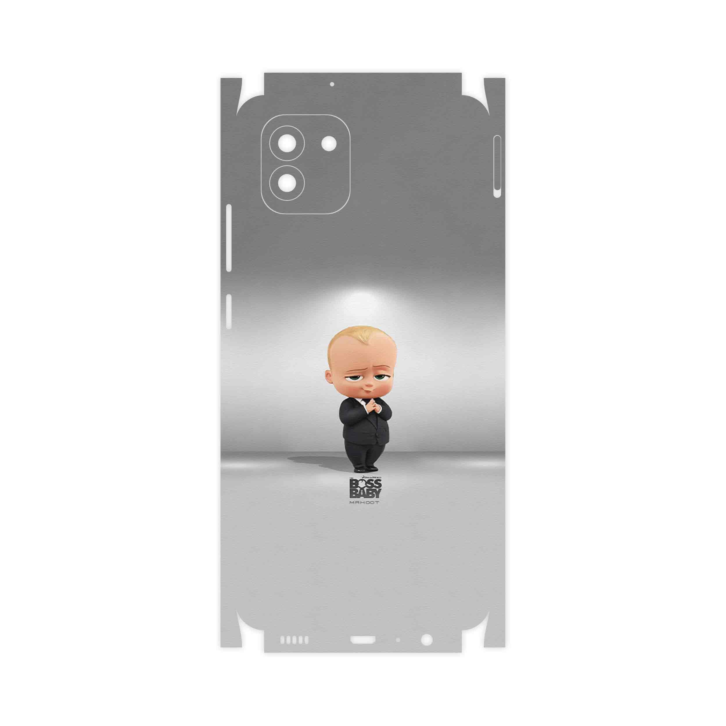 برچسب پوششی ماهوت مدل The Boss Baby-FullSkin مناسب برای گوشی موبایل سامسونگ Galaxy A03