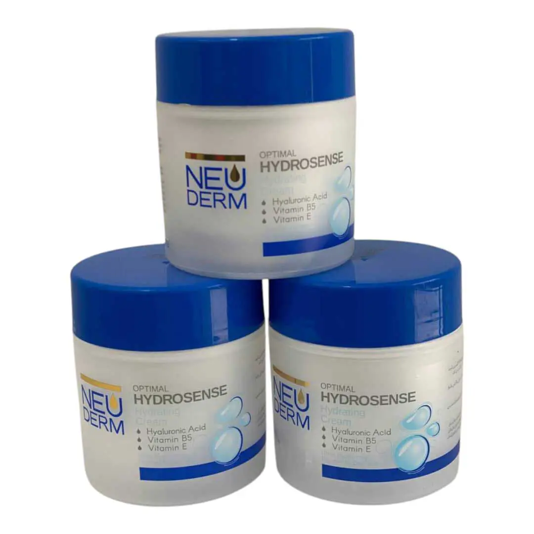کرم مرطوب کننده کاسه‌ای اپتیمال هیدروسنس نئودرم حجم 150 میلی لیتر