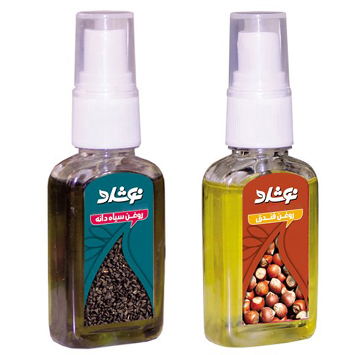 روغن مو نوشاد مدل Anti-hair loss مجموعه 2 عددی