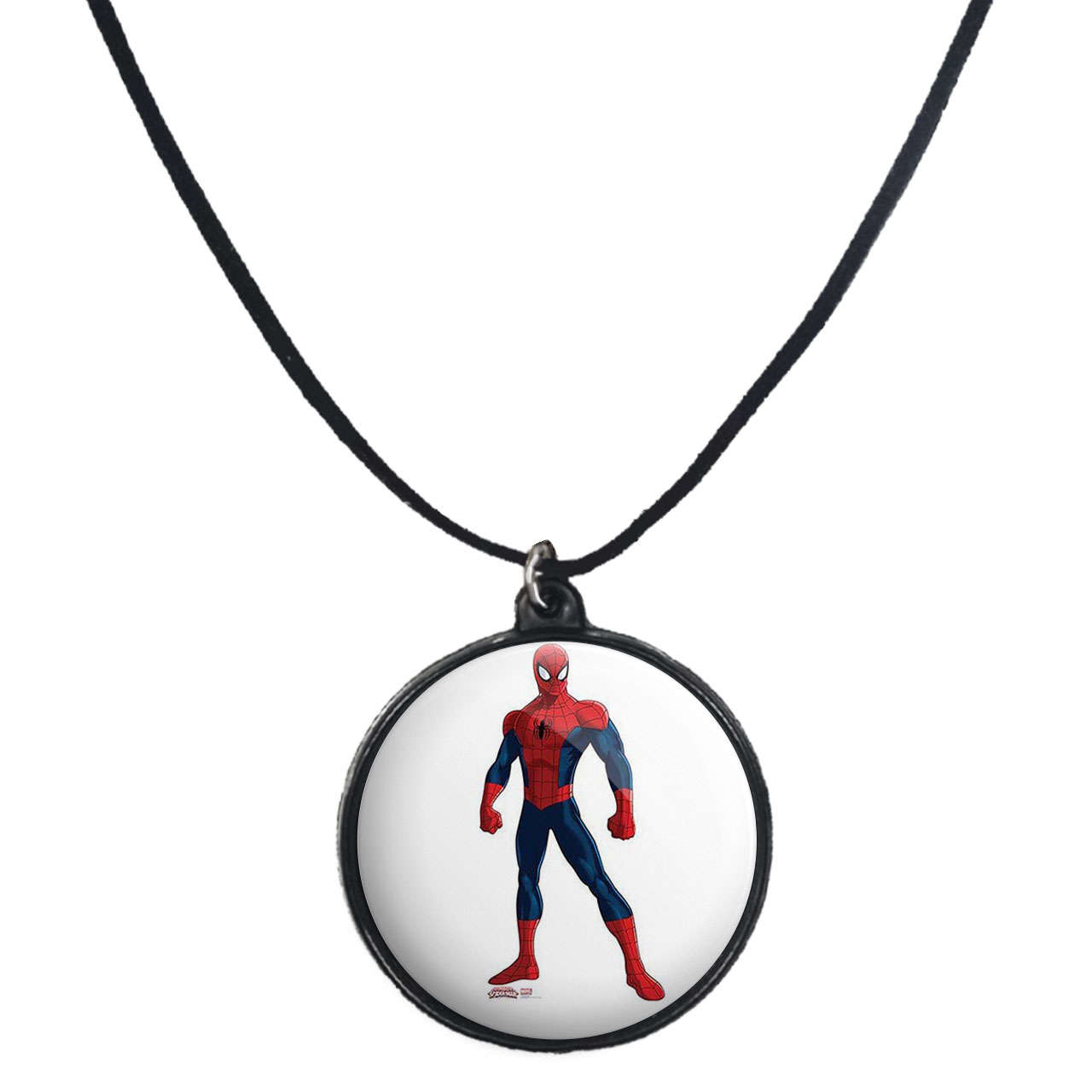 گردنبند پرمانه طرح مرد عنکبوتی کد pmb.4941 مدل دو طرفه