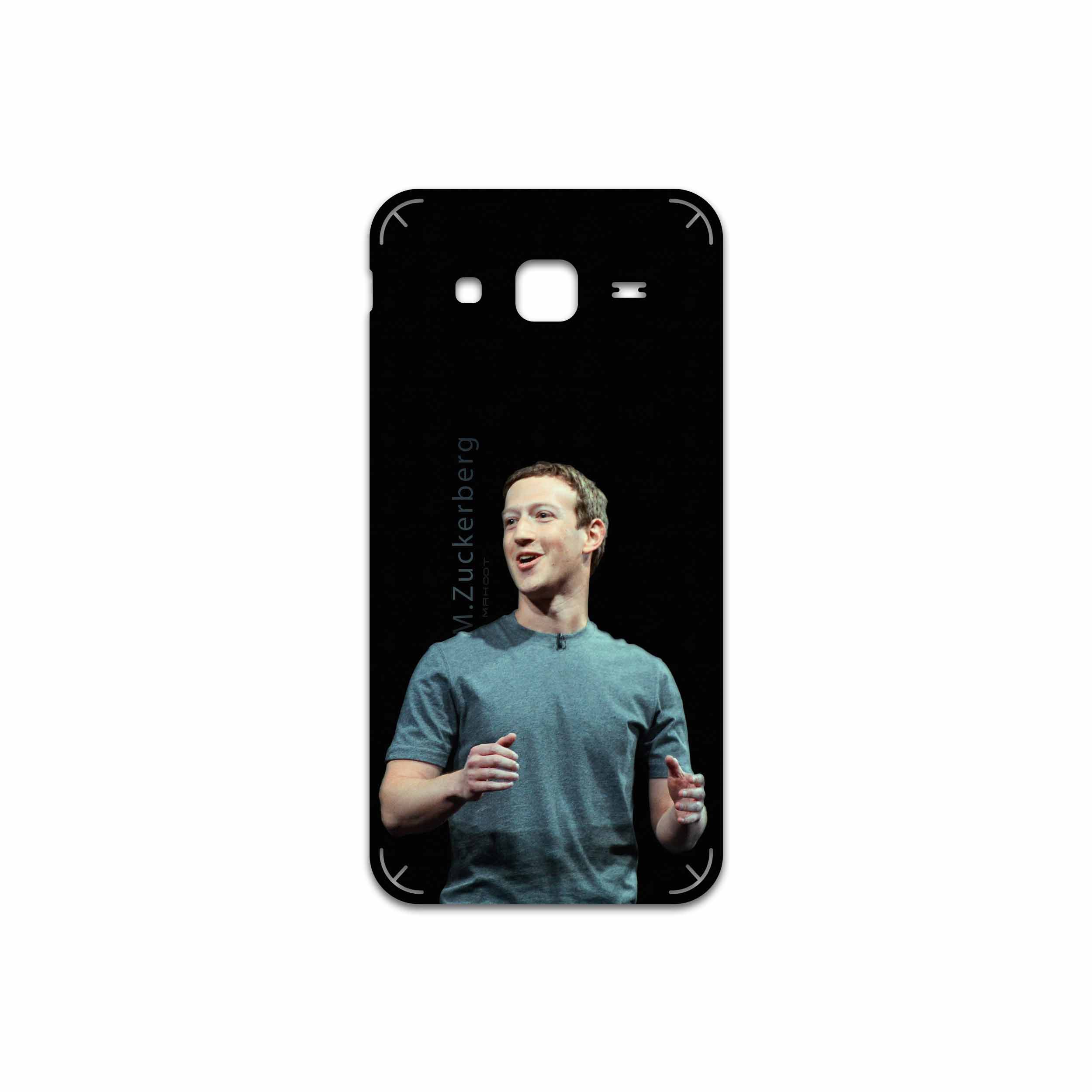 برچسب پوششی ماهوت مدل Mark Zuckerberg مناسب برای گوشی موبایل سامسونگ Galaxy J5
