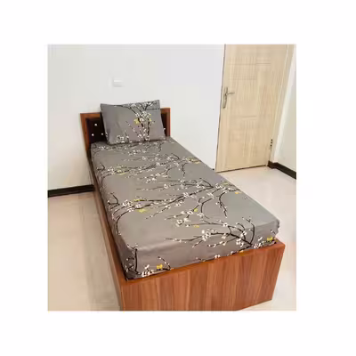 سرویس ملحفه  مدل شکوفه تک نفره دو تکه