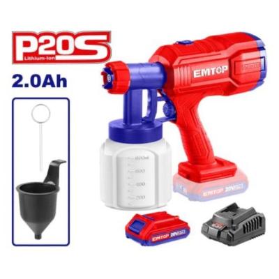 پیستوله شارژی 20 ولت براش لس امتاپ مدل ELSG20256