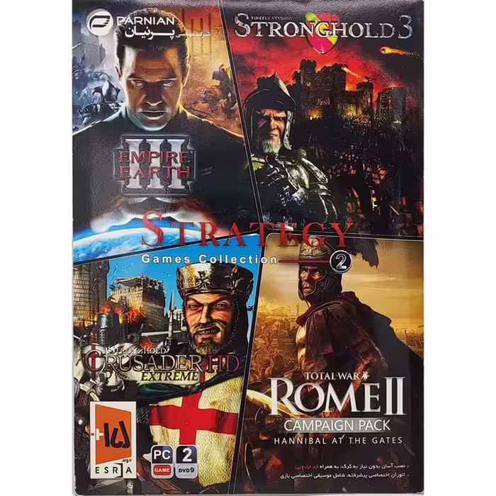 مجموعه بازی Strategy Games Collection 2 کامپیوتر نشر پرنیان