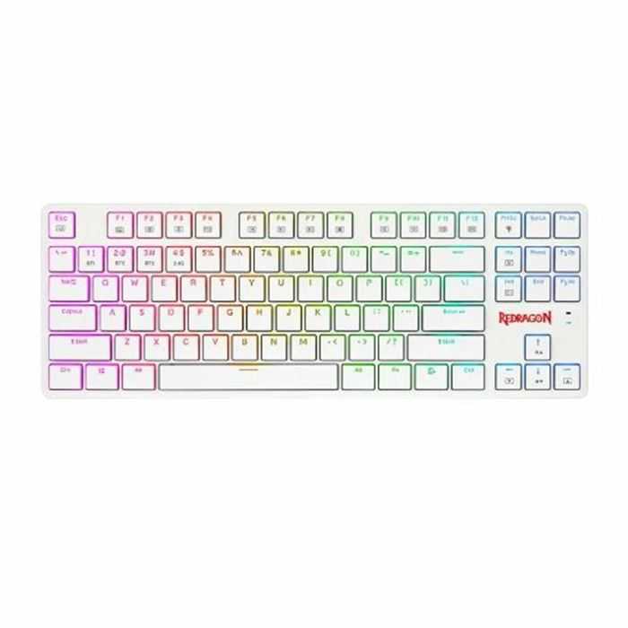 کیبورد بی سیم مکانیکال ردراگون K539 Anubis RGB White