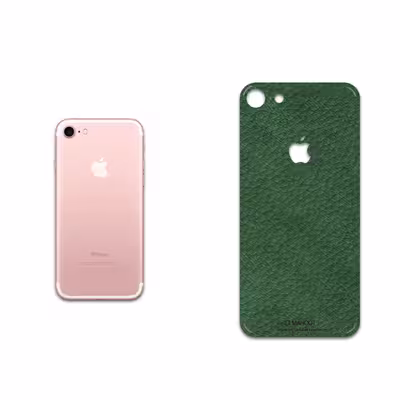 برچسب پوششی ماهوت مدل Green-Leather مناسب برای گوشی موبایل اپل iPhone 7