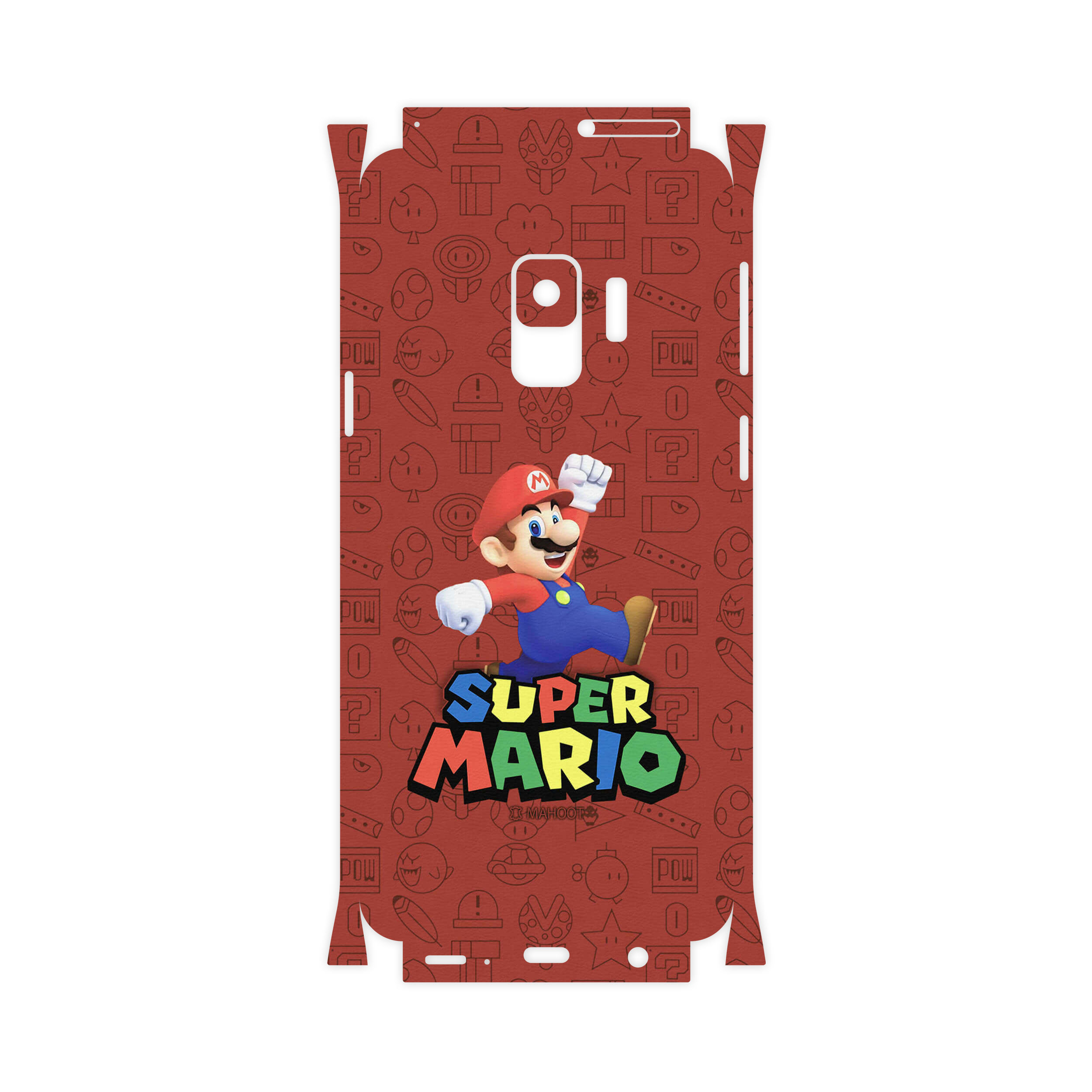 برچسب پوششی ماهوت مدل Super-Mario-Game-FullSkin مناسب برای گوشی موبایل سامسونگ Galaxy S9