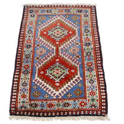 فرش قدیمی دستباف نیم متری سی پرشیا کد 183062