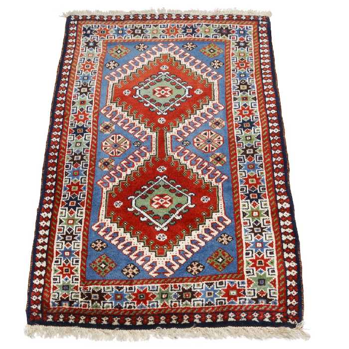 فرش قدیمی دستباف نیم متری سی پرشیا کد 183062