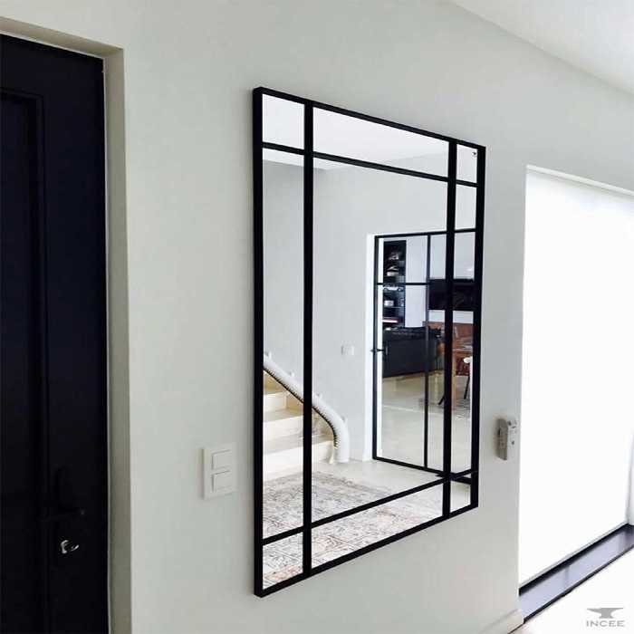 آینه مدل قدی چوبی طرح نسیم w-160