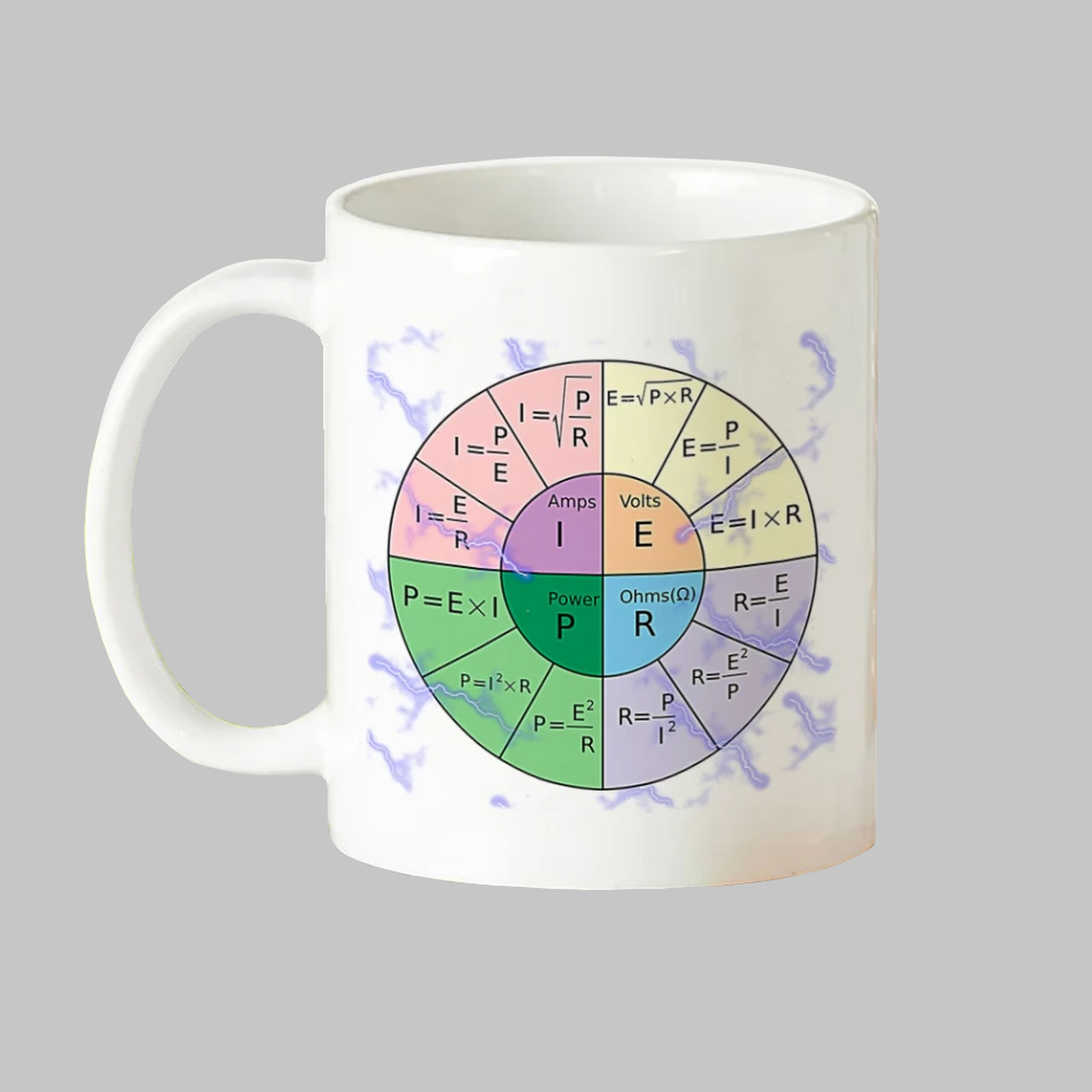 ماگ طرح دانشجو مهندسی برق