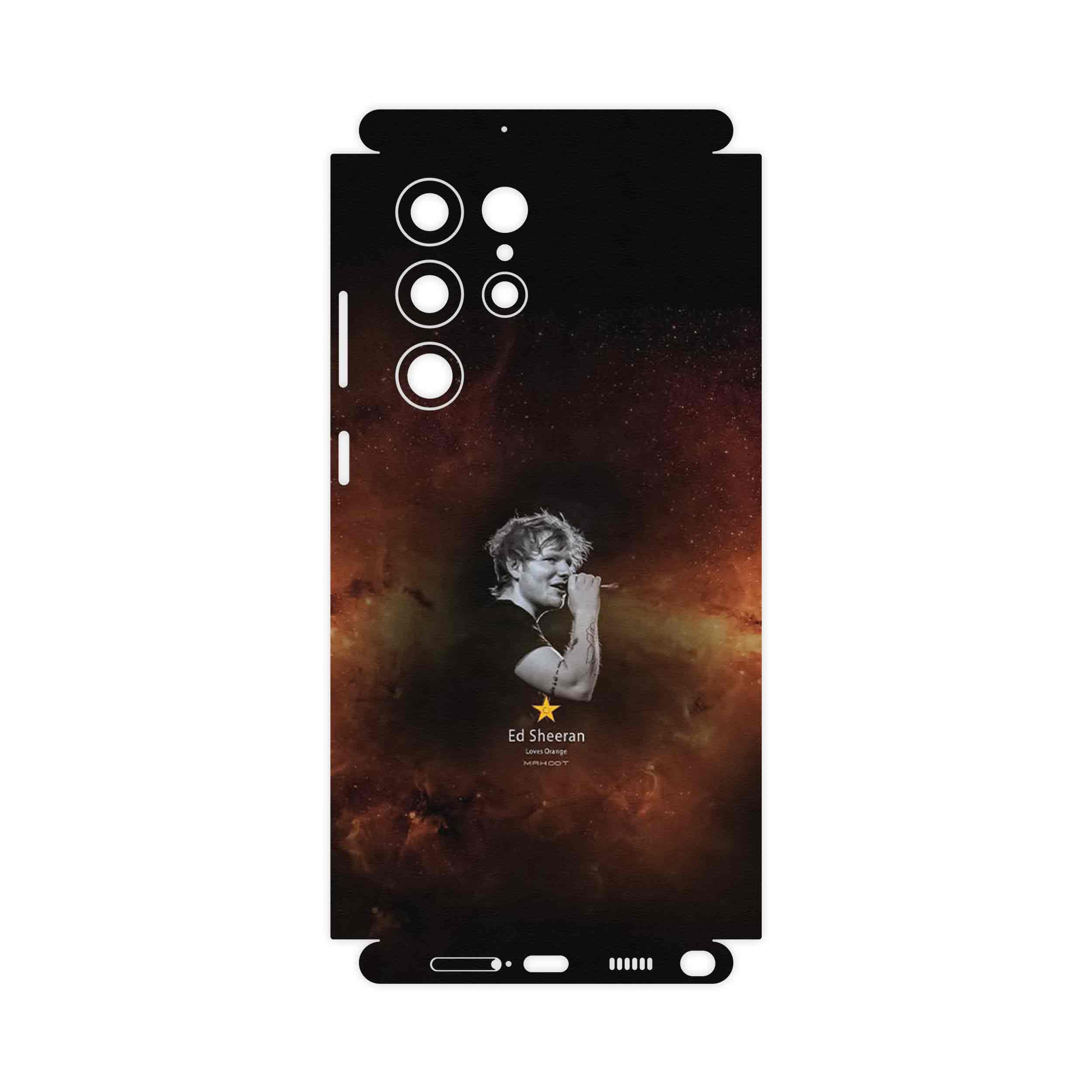 برچسب پوششی ماهوت مدل Ed Sheeran-FullSkin مناسب برای گوشی موبایل سامسونگ Galaxy S22 Ultra 5G