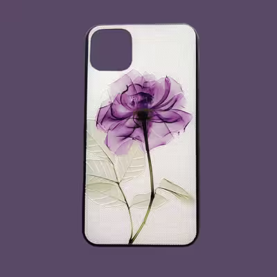 کاور طرح گل مدل Pplflower012 مناسب برای گوشی موبایل اپل iphone 12/12pro 