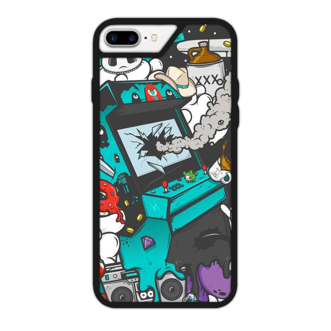 کاور آکام مدل AMCA7P1526 مناسب برای گوشی موبایل اپل iPhone 7 PLUS/8 PLUS