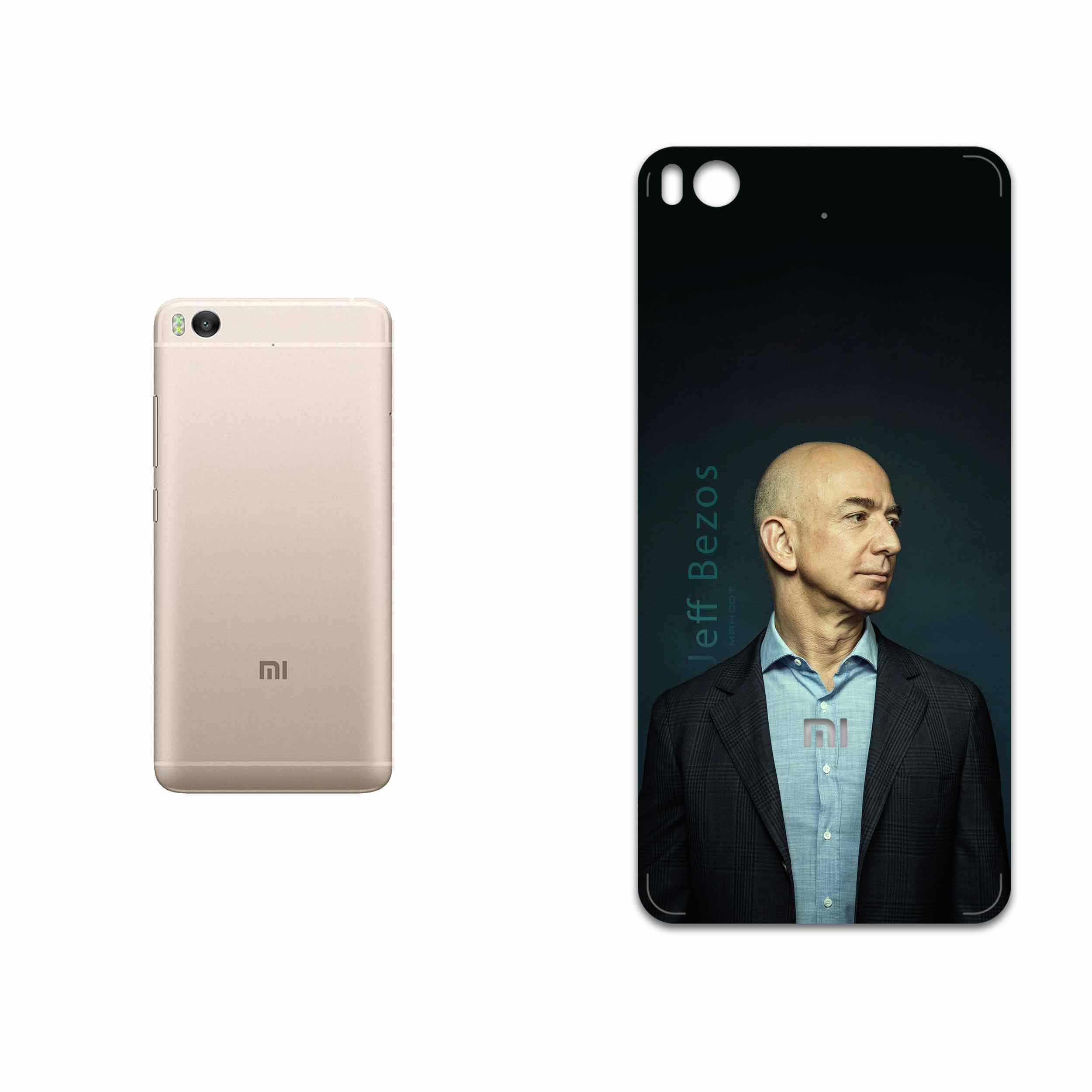 برچسب پوششی ماهوت مدل Jeff Bezos مناسب برای گوشی موبایل شیائومی Mi 5s