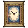 ساعت دیواری خاتم کاری طرح نقاشی تذهیب کد 50x60