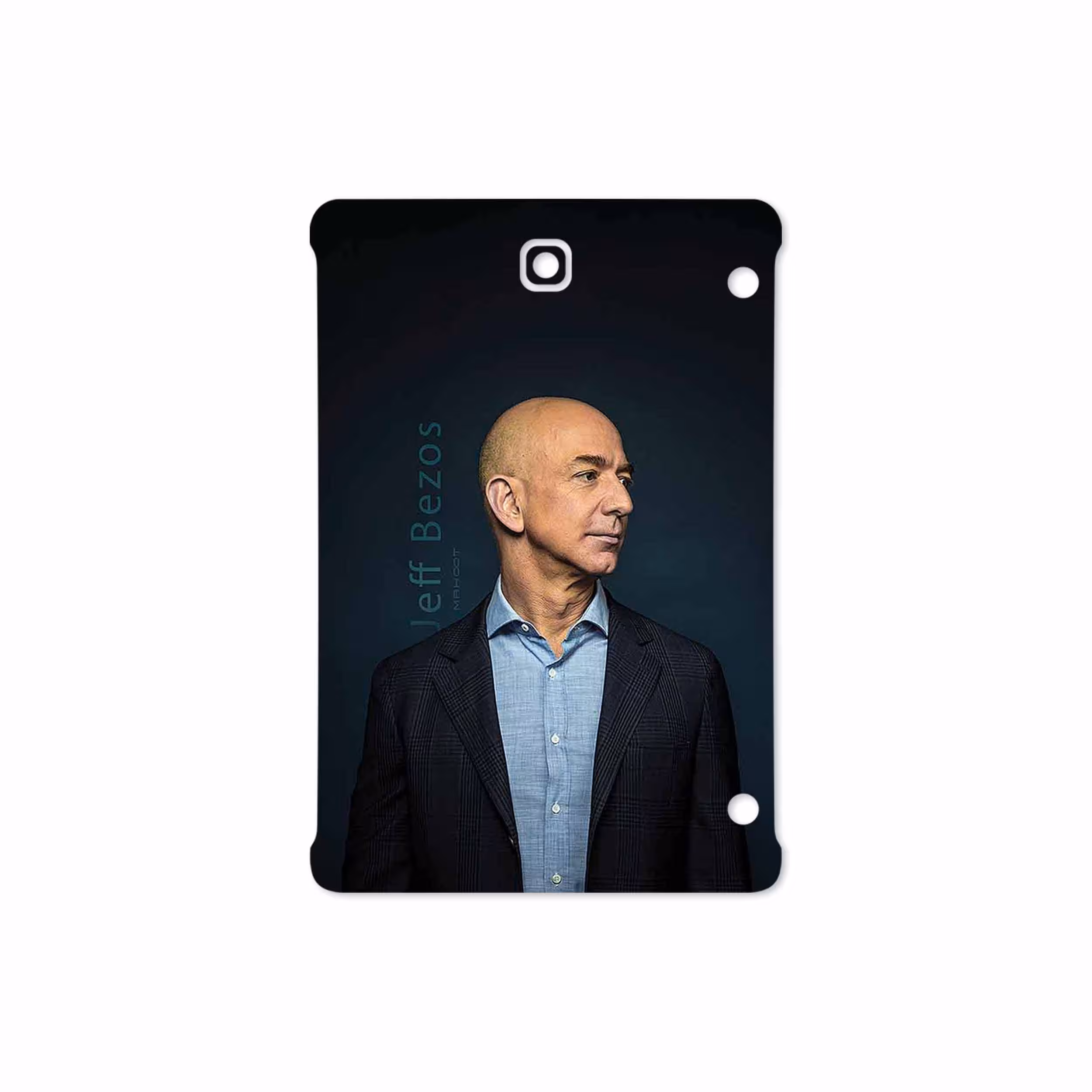 برچسب پوششی ماهوت مدل Jeff Bezos مناسب برای تبلت سامسونگ Galaxy Tab S2 8.0 2015 T710