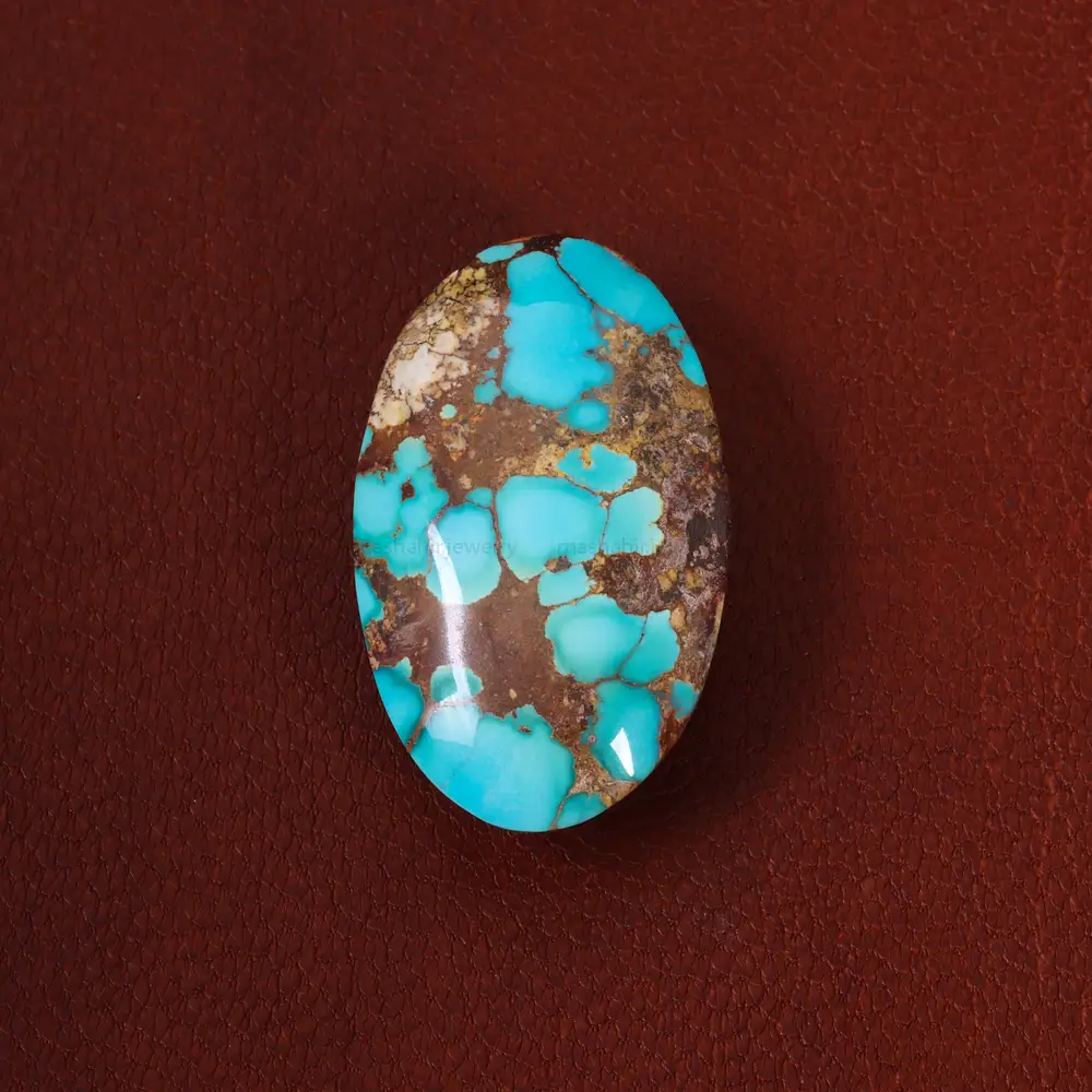 نگین فیروزه شجری کد 28172 - جواهری مشاهیر