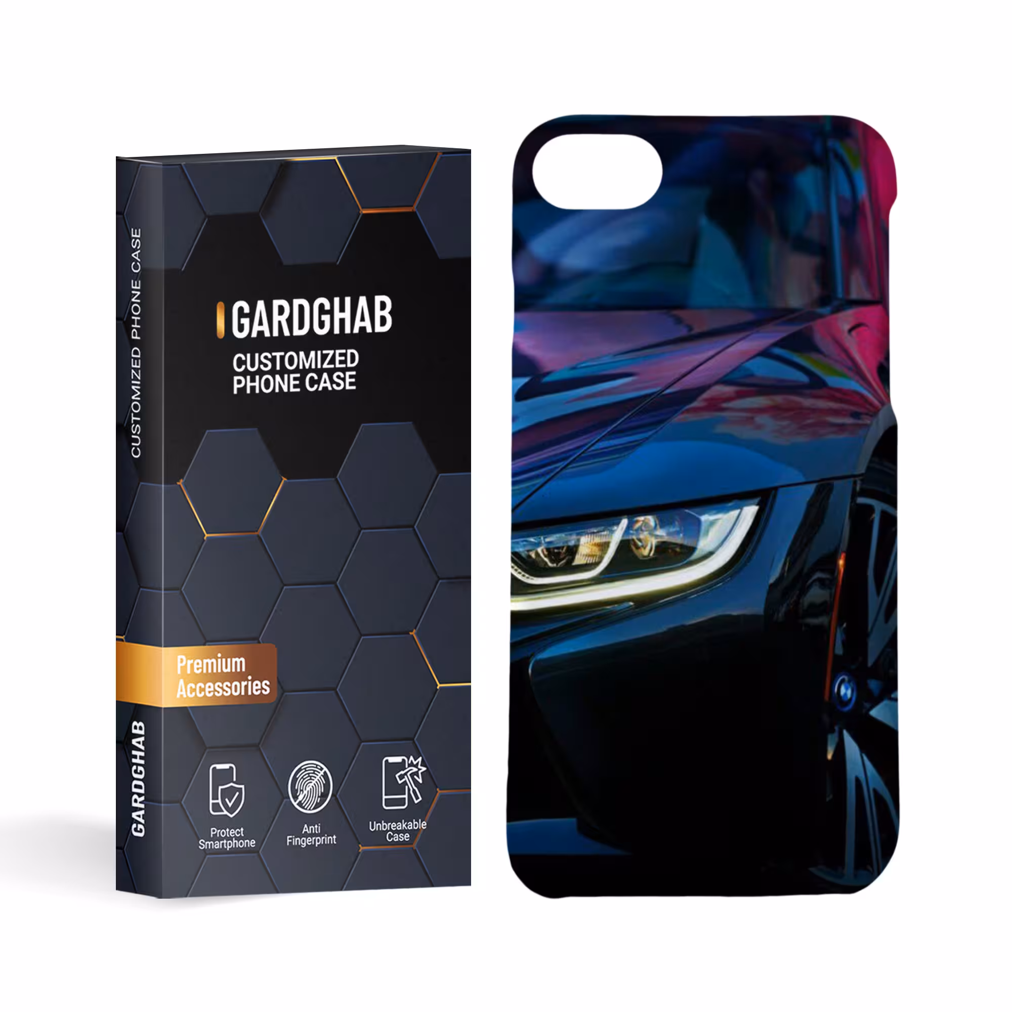 کاور گارد قاب مدل پسرانه مناسب برای گوشی موبایل اپل iphone 7 / 8 / se2020