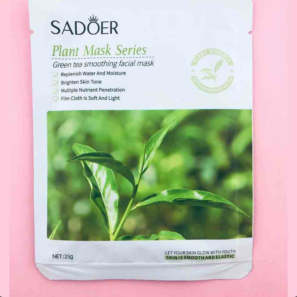 ماسک ورقه ای چای سبز سادور
