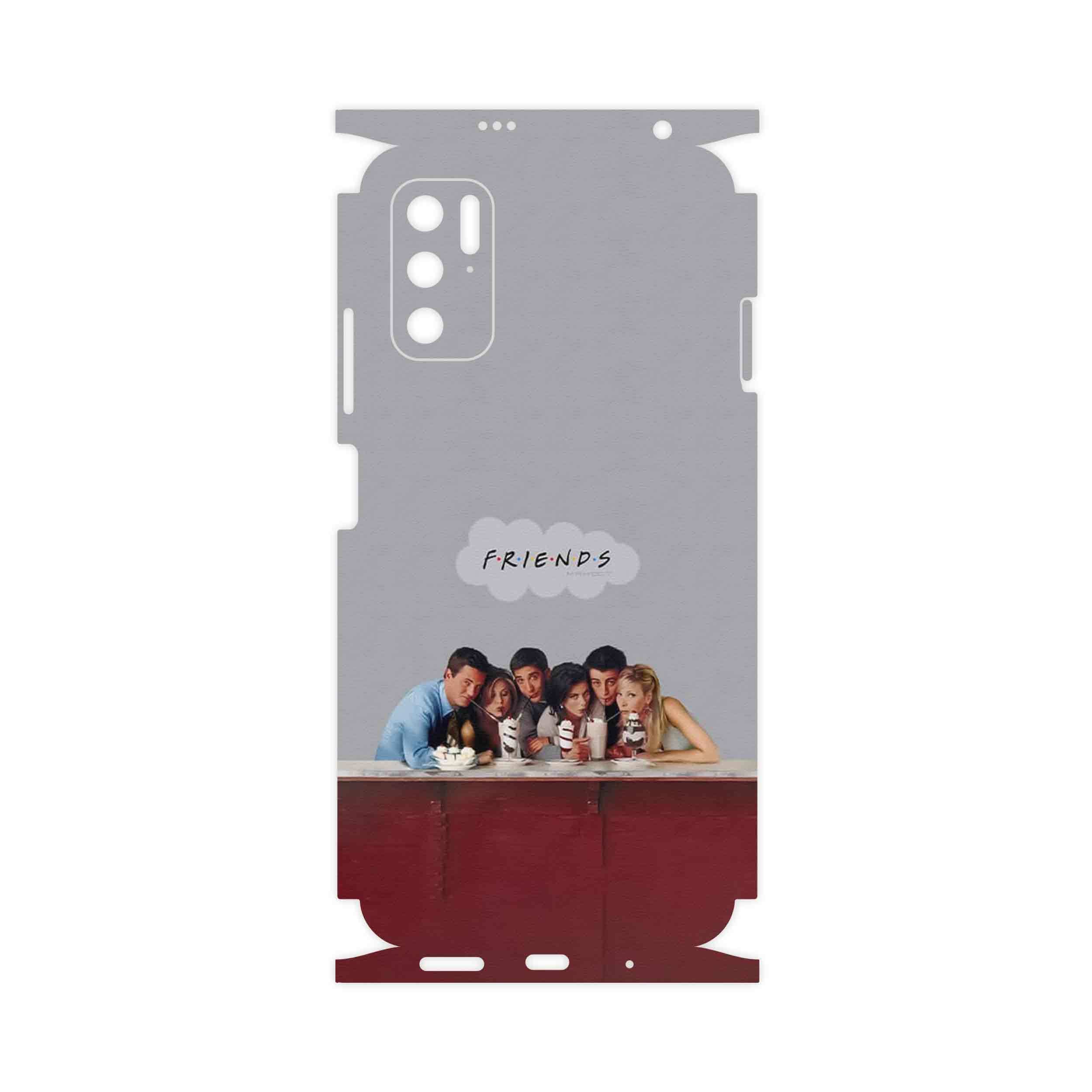 برچسب پوششی ماهوت مدل Friends 1-FullSkin مناسب برای گوشی موبایل شیائومی Redmi Note 11SE