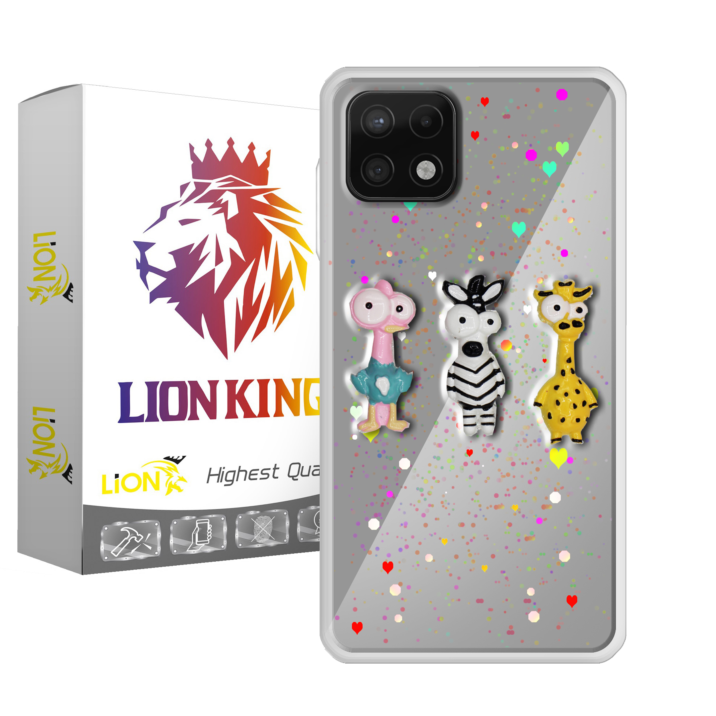  کاور لاین کینگ مدلgorekharvazarafeh مناسب برای گوشی موبایل سامسونگ Galaxy A22 5G