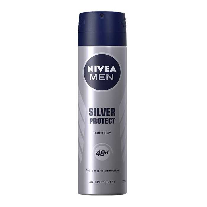 اسپری مردانه نیوآ مدل Silver Protect حجم 150 میلی لیتر