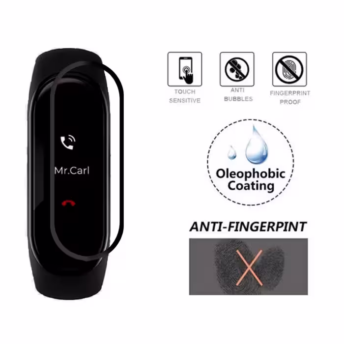 محافظ صفحه نمایش گلس استار نانو مدل PMGA-Glass مناسب برای مچ بند هوشمند شیائومی Mi Band 4