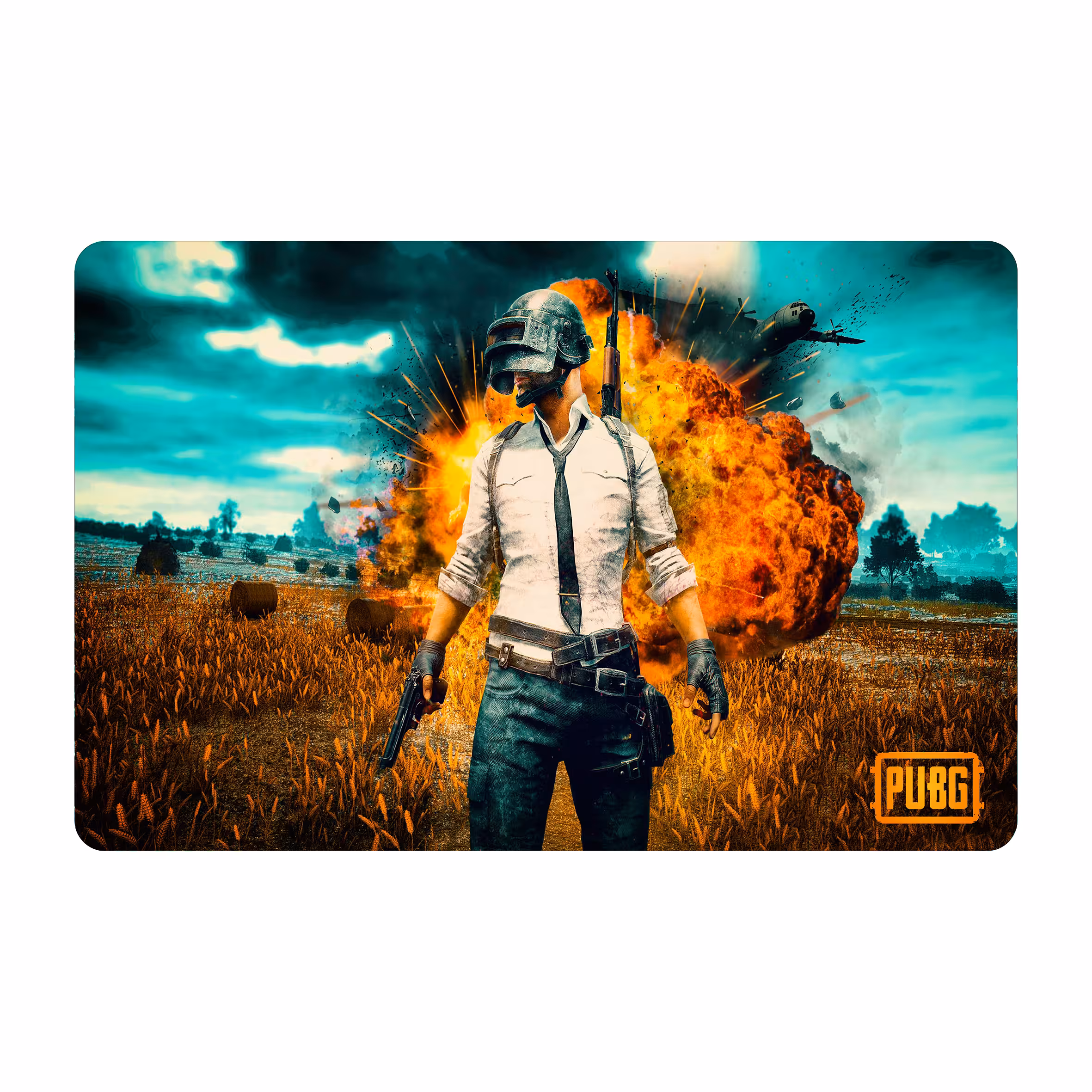 ماوس پد طرح پابگ -pubg  مدل mpb128