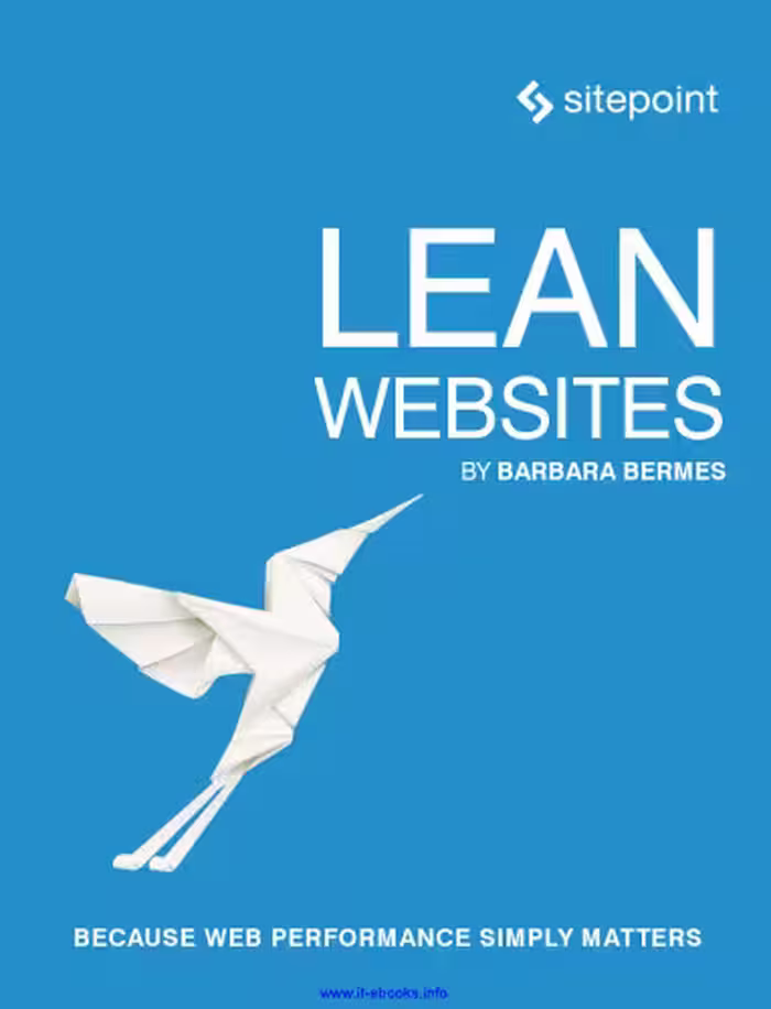 خرید و دانلود نسخه کامل کتاب Lean Websites