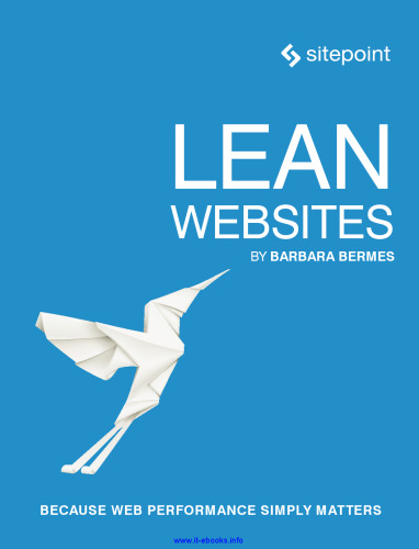 خرید و دانلود نسخه کامل کتاب Lean Websites