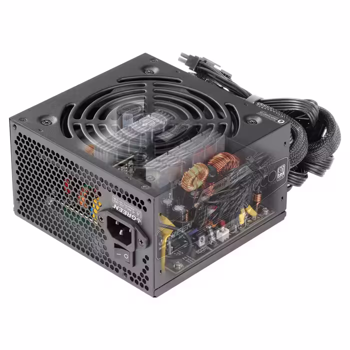 منبع تغذیه کامپیوتر گرین مدل GP550A-ECO Rev3.1