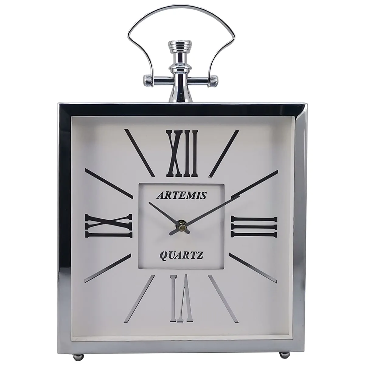 ساعت رومیزی آرتمیس کد 2030 Silver White نقره ای سفید