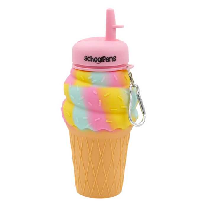 قمقمه سیلیکونی اسکول فنز مدل بستنی کد 9310