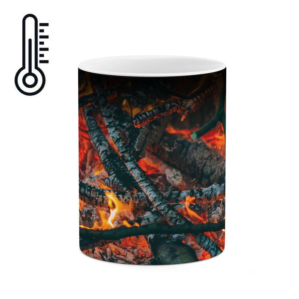 ماگ حرارتی طرح هیزم مدل mgp00636