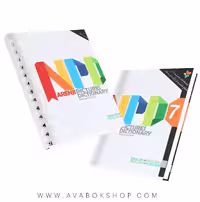 کتاب نارنجک دیکشنری تصویری هفتم NPD7 نارنجی