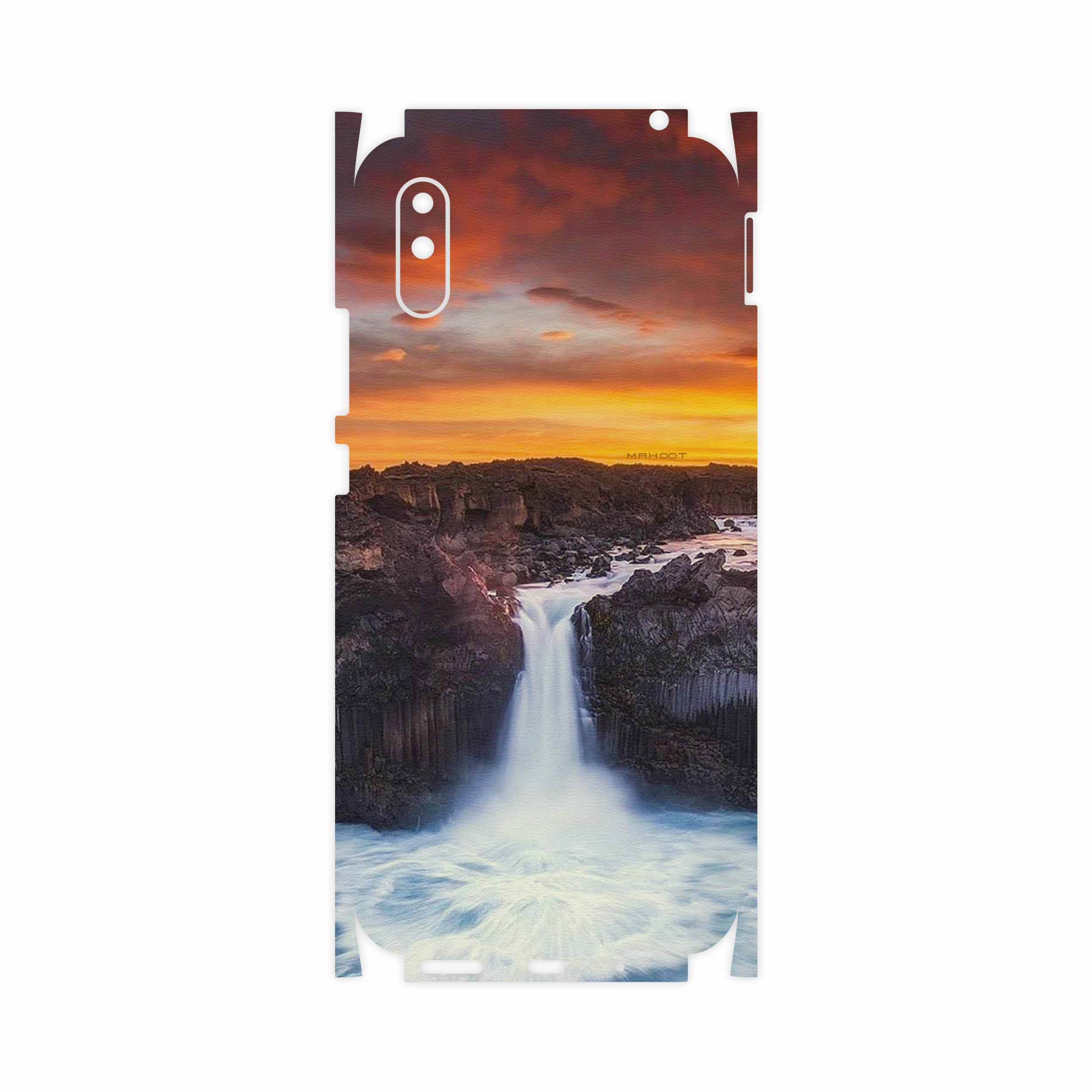 برچسب پوششی ماهوت مدل Waterfall-FullSkin مناسب برای گوشی موبایل شیائومی Redmi 9A