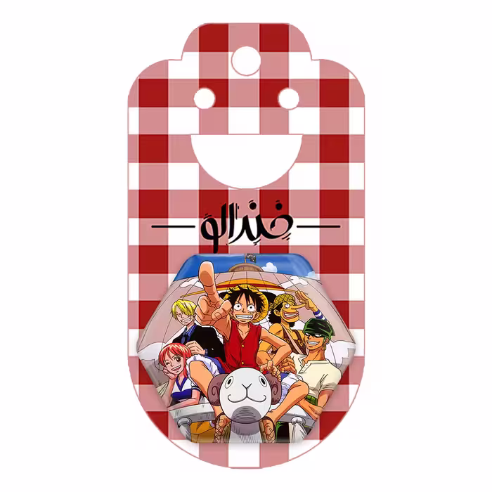 پیکسل خندالو طرح انیمه وان پیس One Piece مدل شش ضلعی کد 10530