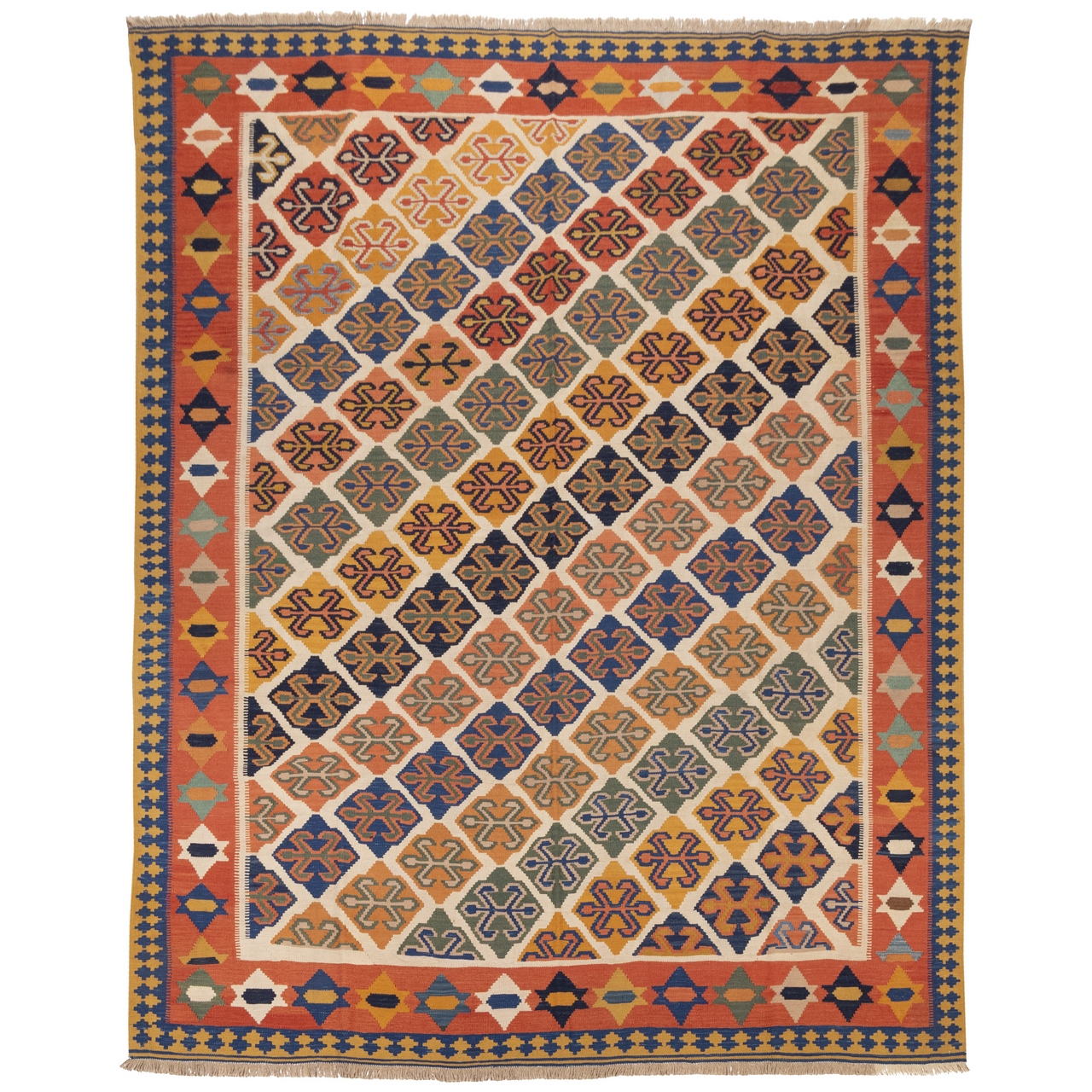 گلیم دستباف هشت و نیم متری سی پرشیا کد 171684