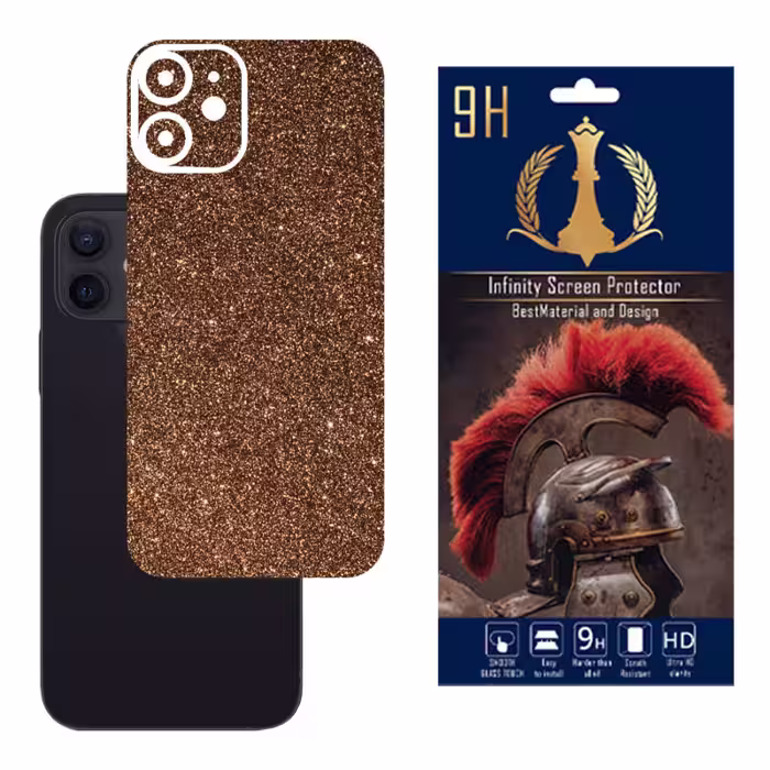 برچسب پوششی اینفینیتی مدل PR MAX مناسب برای گوشی موبایل اپل iPhone 12 MINI به همراه محافظ صفحه نمایش