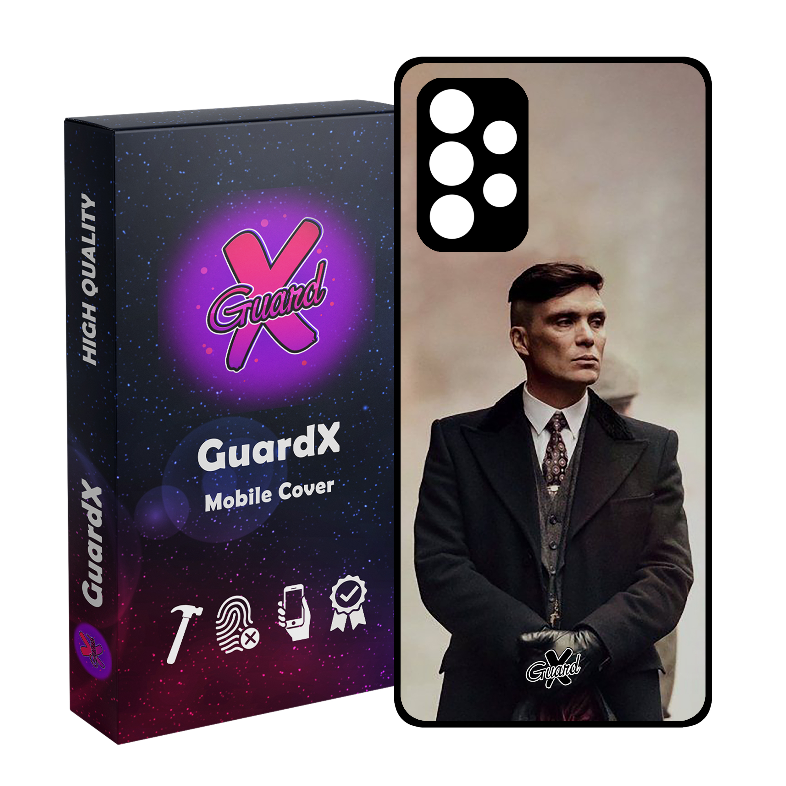 کاور گارد ایکس طرح Peaky Blinders مدل Glass10230 مناسب برای گوشی موبایل سامسونگ Galaxy A13 4G